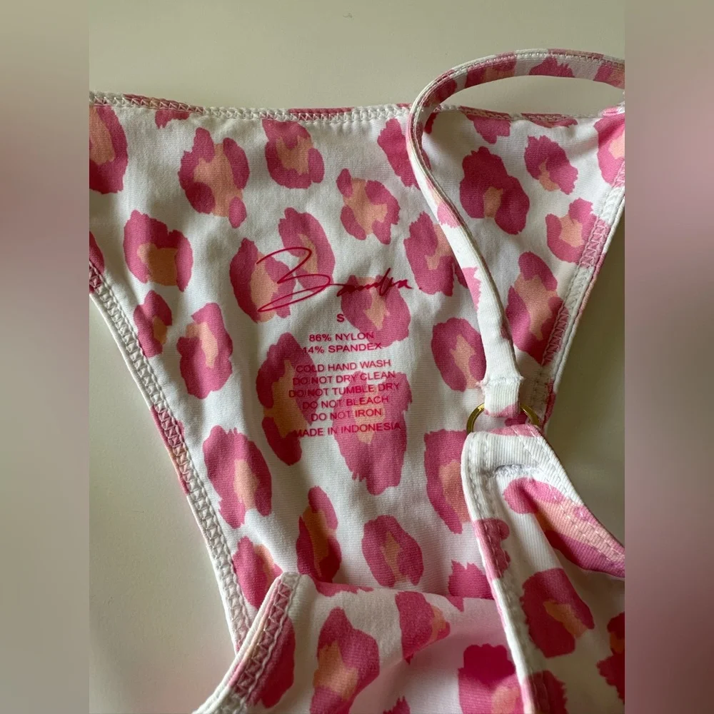 NWOT Bamba Swim RINGLEADER bottoms – pink leopard_5